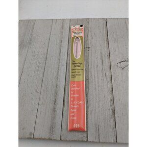 Vintage J&P Coats Neck Opening Metal Zipper 22" Light LT Pink 30